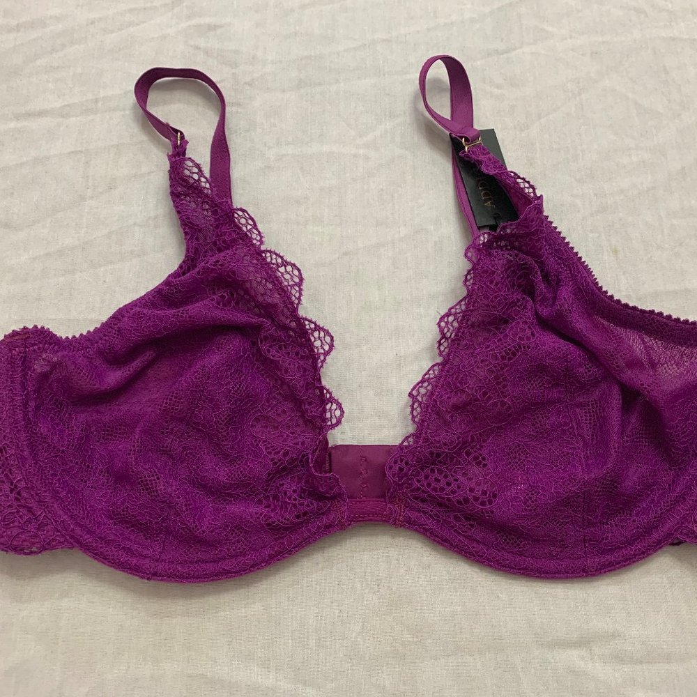 🪴ADDICTION NOUVELLE WOMENS UNDERWIRE BRA SIZE 34E 🪴